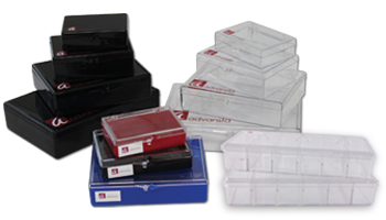 Lidded incubation trays for washing gels and blots or staining gels and blots